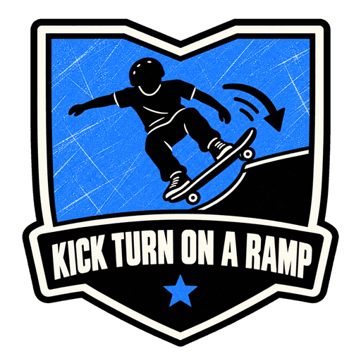 Kick Turn on a Ramp award, not earned yet