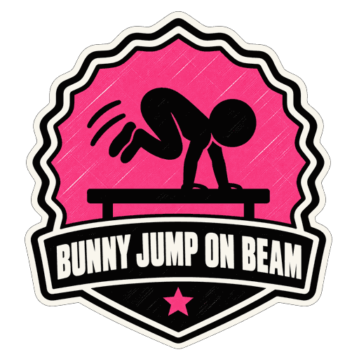 Bunny Jump on Beam award, not earned yet