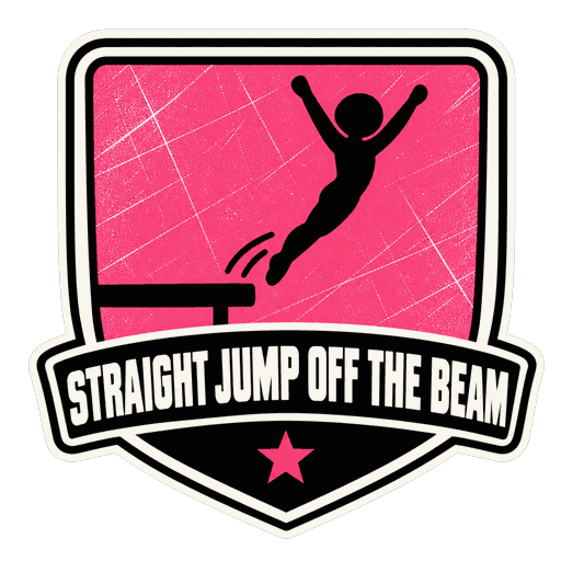Straight Jump Off the Beam award, not earned yet