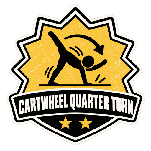 Cartwheel Quarter Turn award, not earned yet
