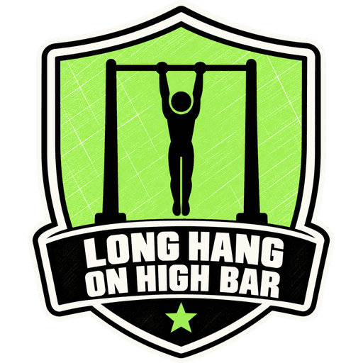 Long Hang on High Bar award, not earned yet