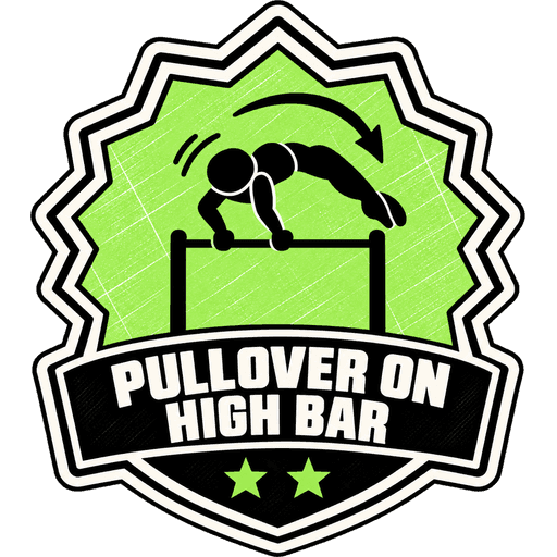 Pullover on High Bar award, not earned yet