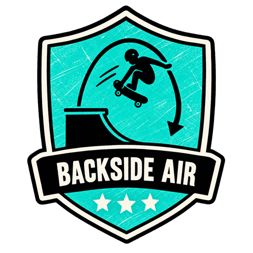 Backside Air award, not earned yet