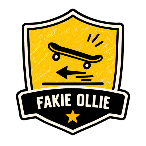 Fakie Ollie award, not earned yet